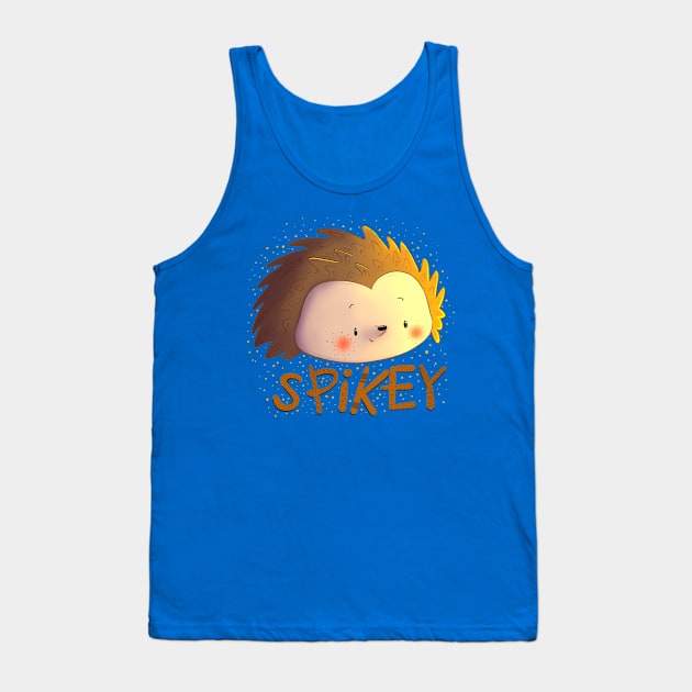 Spikey the Hedgehog - Onesie Design - Onesies for Babies Tank Top by Onyi